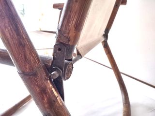 Poltrona Dal Vera  pieghevole in Bamboo anni 60