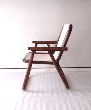 Poltrona Dal Vera  pieghevole in Bamboo anni 60