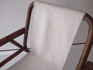 Poltrona Dal Vera  pieghevole in Bamboo anni 60