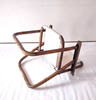 Poltrona Dal Vera  pieghevole in Bamboo anni 60