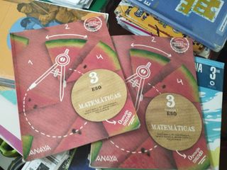 Libros 3 Eso Inst camino de Santiago