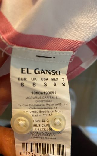 Camisa hombre El Ganso