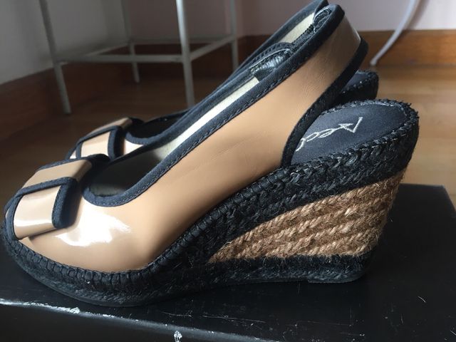 Scarpe in pelle verniciata