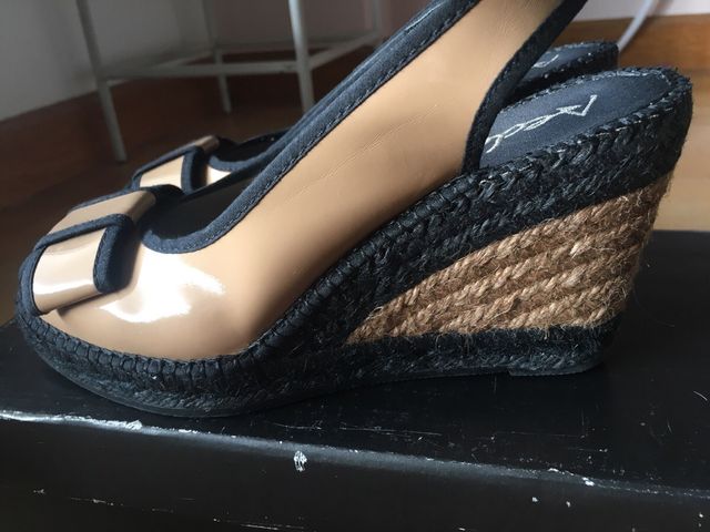 Scarpe in pelle verniciata