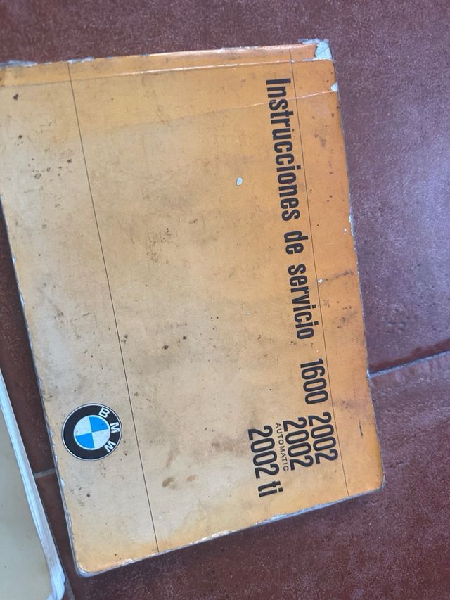 Manuales bmw 1602 y bmw 2002