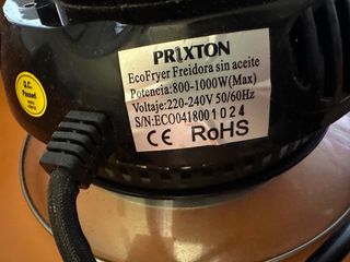 Freidora sin aceite