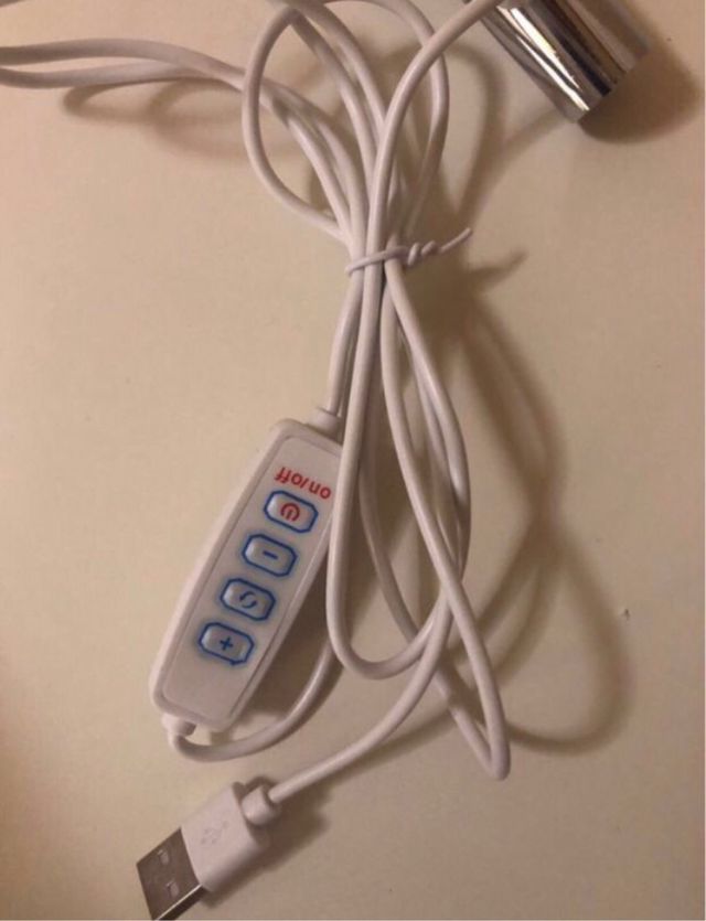 Lampara estilo vintage naranja