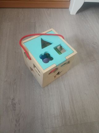 Juego bebé figuras geométricas 