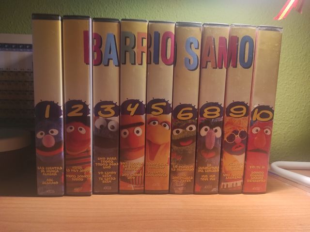 VHS BARRIO SESAMO