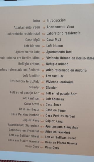 Nueva arquitectura de interiores