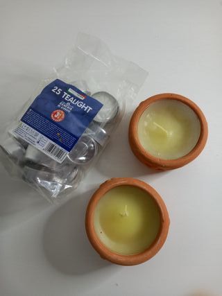 Candele alla citronella