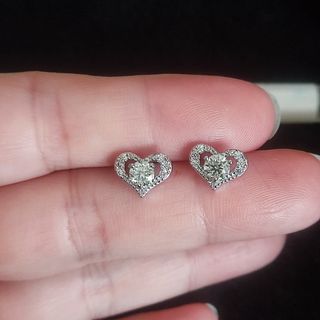 pendientes de moissanita