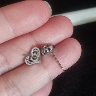 pendientes de moissanita