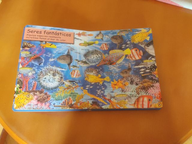 Libro puzzle Animales Acuáticos