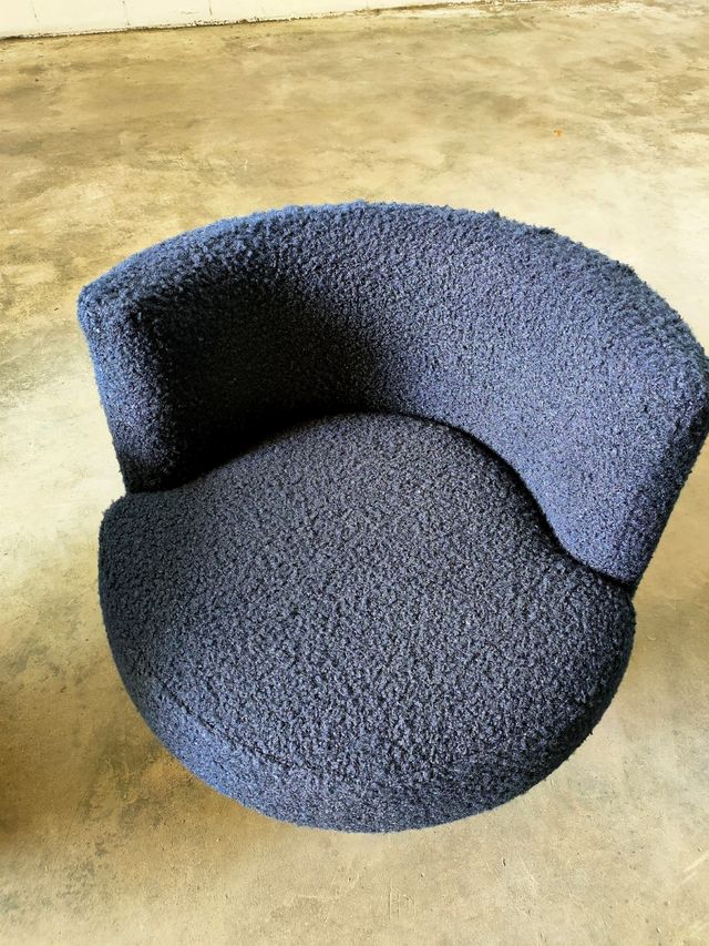 Poltrona Boucle Mid Century