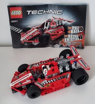 Lego Technic 42011 Auto Corsa COMPLETO ORIGINALE