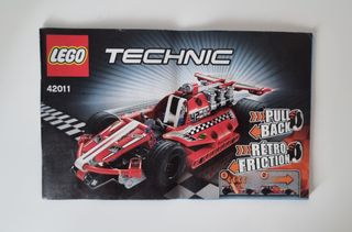 Lego Technic 42011 Auto Corsa COMPLETO ORIGINALE