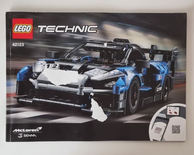 LEGO Technic 42123 McLaren Senna GTR misb COMPLETO