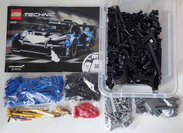 LEGO Technic 42123 McLaren Senna GTR misb COMPLETO