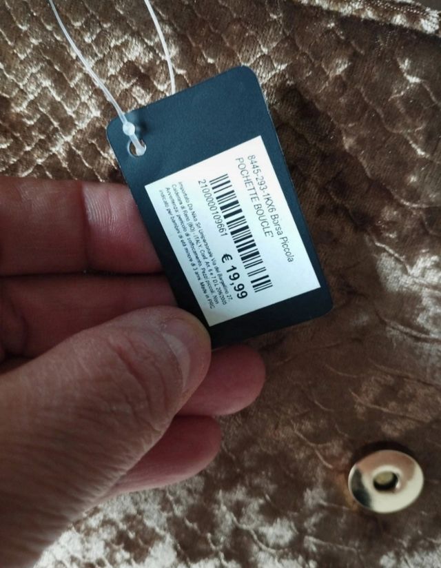 Pochette Bouclé Stellazeta