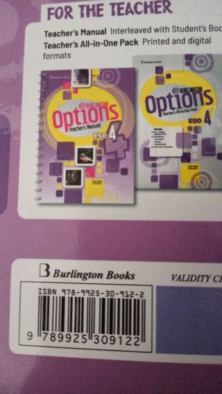 Burlinton Options 4,   cuarto de la eso