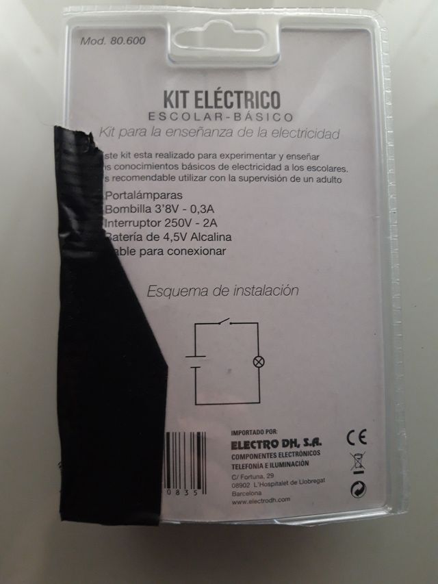 Kit eléctrico escolar básico