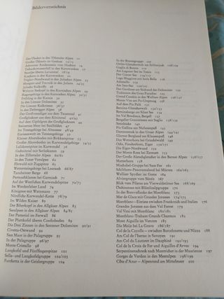 Los 2 libros de los alpes en aleman