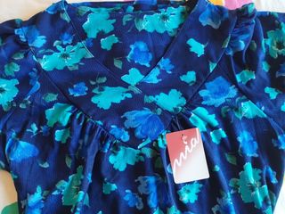 Vestido/bata verano, manga corta.Nuevo