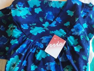 Vestido/bata verano, manga corta.Nuevo