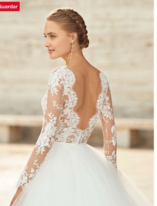 Veatido de novia Rosa Clara