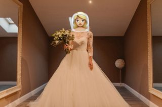 Veatido de novia Rosa Clara