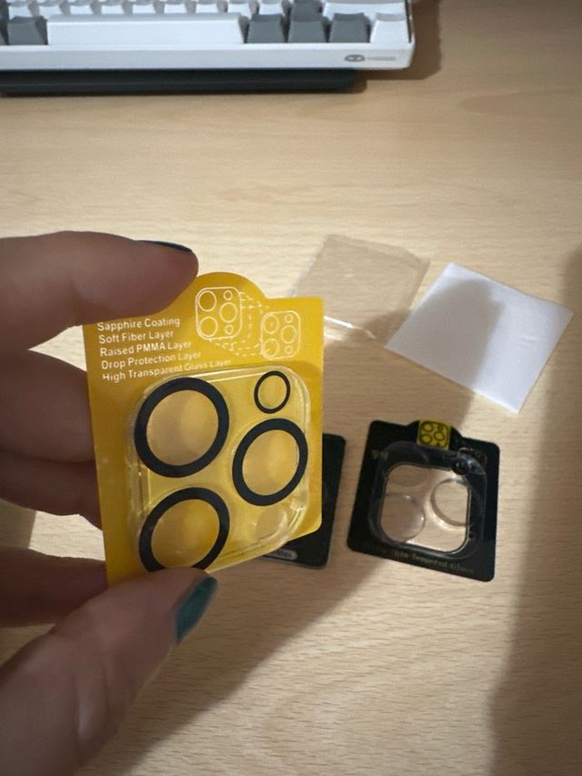 Lenti protezione fotocamere