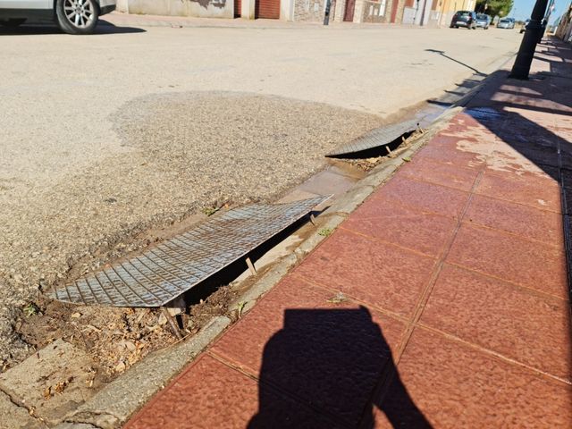 Chapas rampa para garaje coche