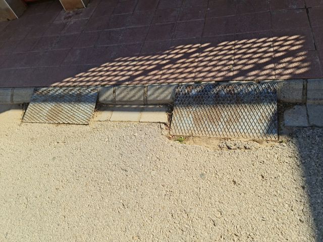 Chapas rampa para garaje coche