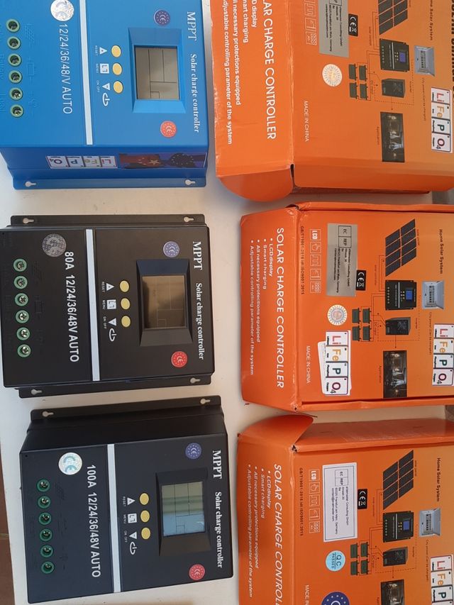 Regulador MPPT 100Am. 12/24/36/48V AUTOMATICO 