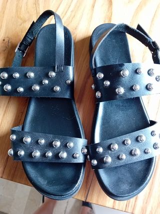 Sandali donna con borchie