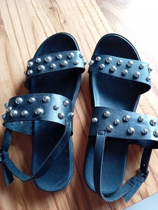 Sandali donna con borchie