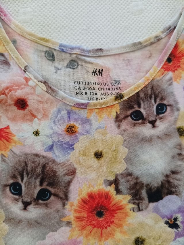 Vestido HM t.8/10 años