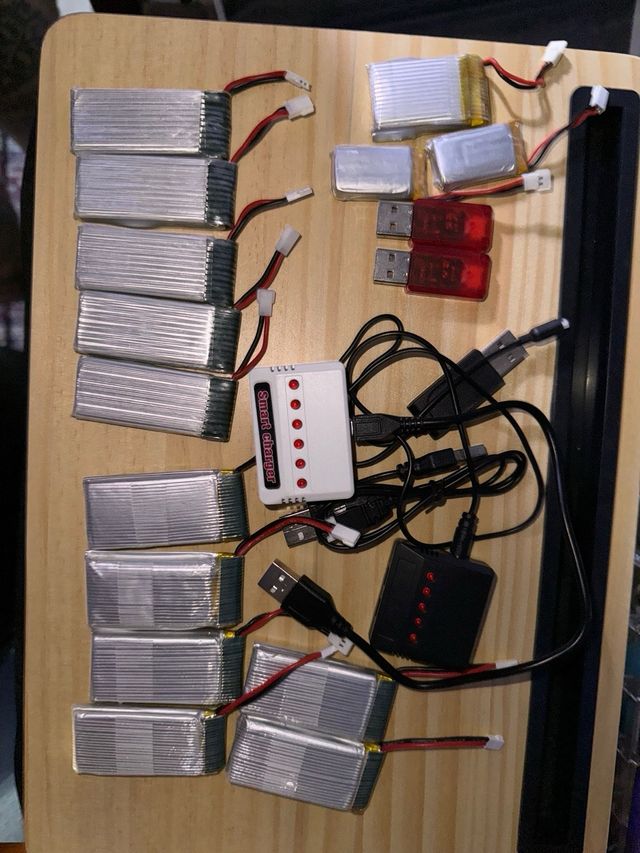 Baterias y repuestos drones