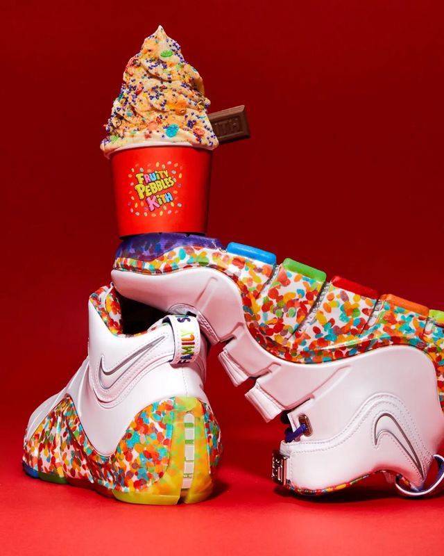 Nike Lebron 4 ''Fruity Pebbles'' Talla 42.