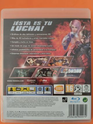 TEKKEN 6 PS3 COMPLETO 