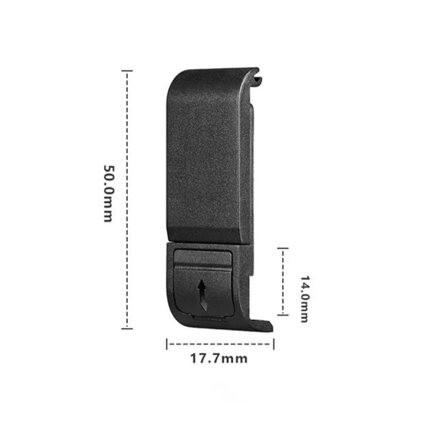 Puerta lateral para Gopro hero 12, 11, 10 y 9.