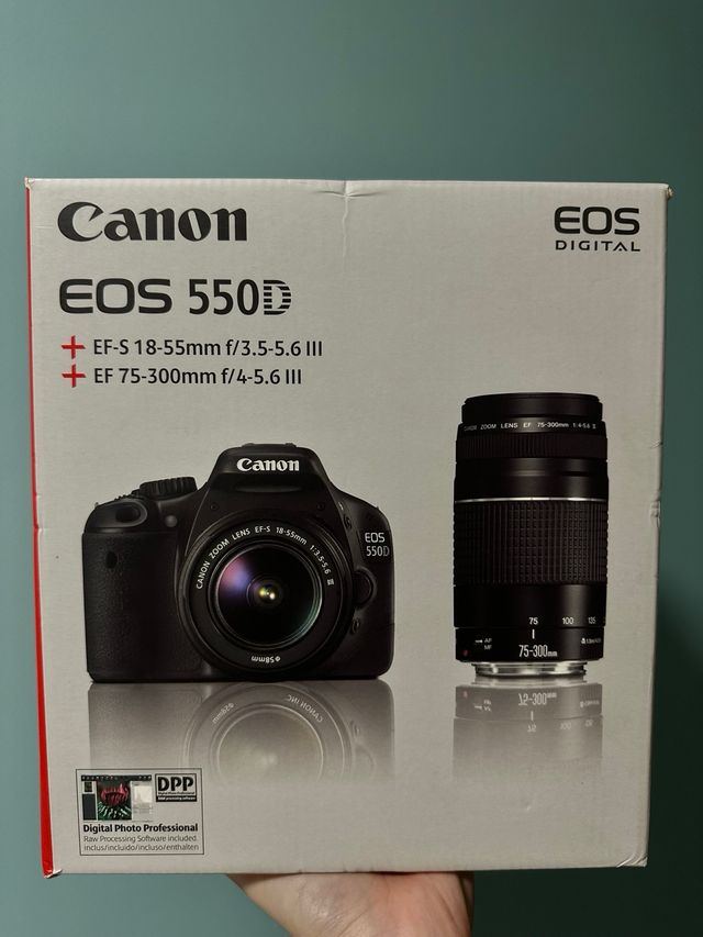 Camara Canon EOS 550D