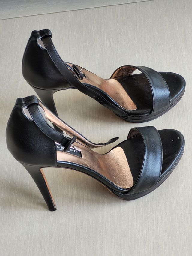 Sandali tacco alto e plateau n°39 marca Albano