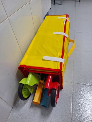 Cuna de viaje plegable