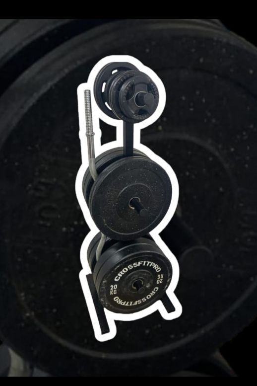 Supporto per disco, albero, peso, manubri