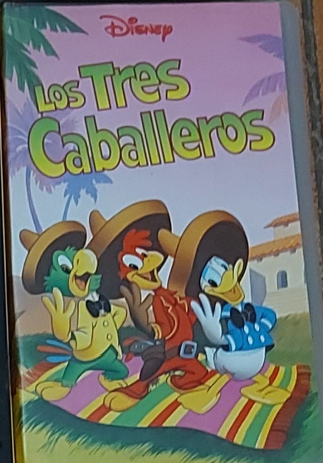 VHS Los tres Caballeros