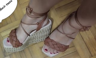 Sandalias romanas nuevas - NO SE HAN USADO