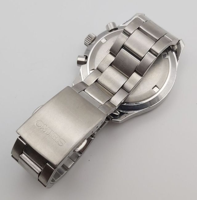 SEIKO GRANDE 6T63 00E0 HOMBRES QUARTZ FECHA