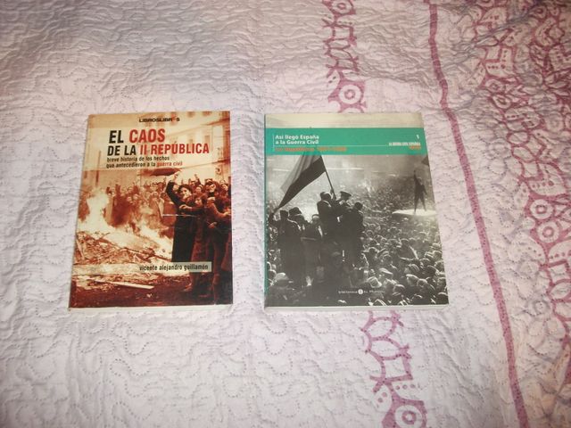 LIBROS SOBRE LA SEGUNDA REPUBLICA